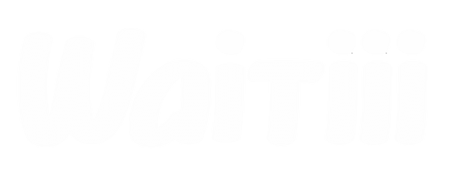 Waitiii white logo