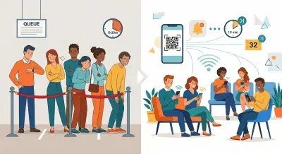 Transformation digitalisation file d'attente TPE PME : passage du physique au virtuel