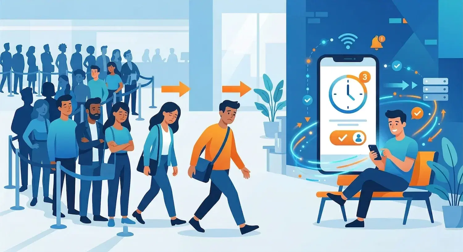 Impact de l'attente sur la fuite client et le chiffre d'affaires des TPE PME